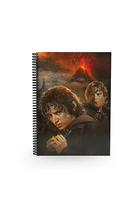 Frodo y Sam Libreta Espiral Efecto 3D A5 the Lord of the Rings