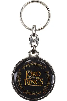 Logo Llavero Redondo el Señor de los Anillos