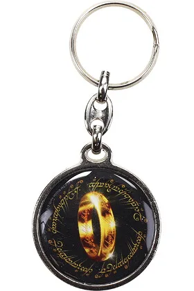 The One Ring Llavero Redondo el Señor de los Anillos