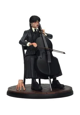 Wednesday Violonchelo Figura 15 Cm Wednesday
