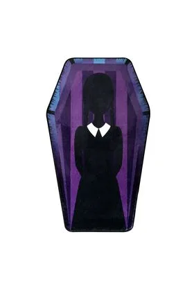 Dark Side Alfombra Interior 80x47 Cm Wednesday