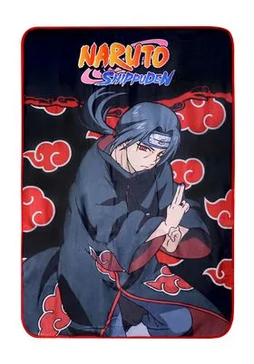 Itachi Manta Polar 100x150 Cm Naruto