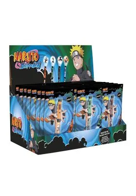 Expositor Boligrafos Proyectores 24 Unidades Naruto Shippuden
