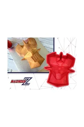 PROMOCIO SAL” MANGA 23 CARA MAZINGER MOLDE PARA HORNO SILICONA MAZINGER Z