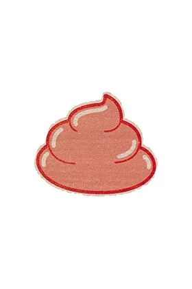 FELPUDO FORMA POOP 60X40 DR SLUMP