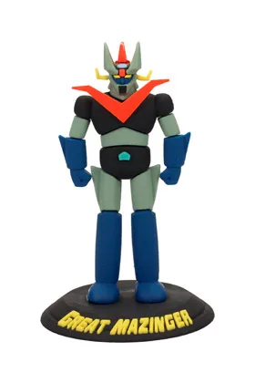 MAZINGER  GREAT MINI FIGURA GOMA MAZINGER Z