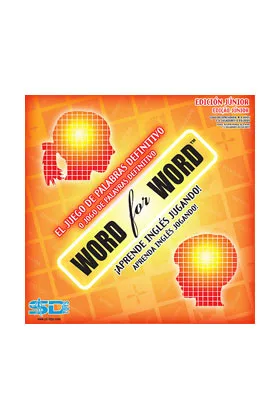 WORD X WORD APRENDE INGLES JUGANDO -  JUEGO DE MESA