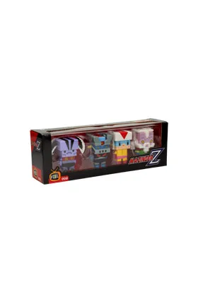 MAZINGER Z SET 4 FIGURAS PIXEL MAZINGER Z