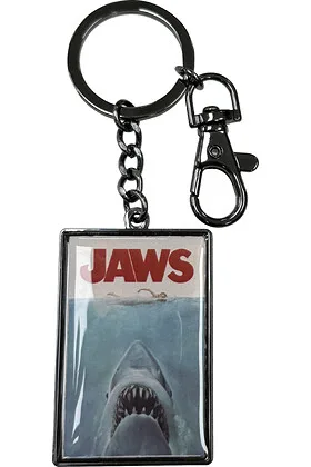 POSTER JAWS LLAVERO NEGRO METAL JAWS