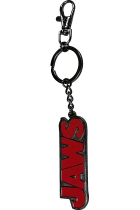 LOGO JAWS LLAVERO METAL TIBURON