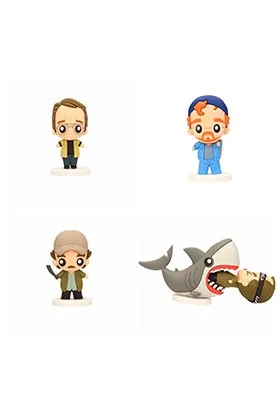 JAWS SET 4 FIGURAS GOMA POKIS JAWS