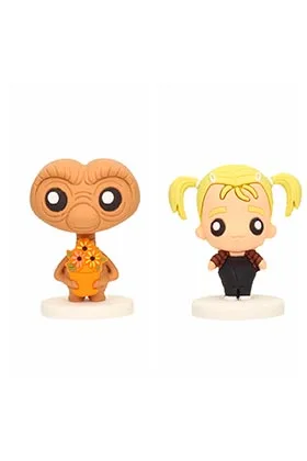 E.T. PLANTA Y GERTIE SET 2 FIGURAS GOMA POKIS E.T. THE EXTRA-TERRESTRIAL