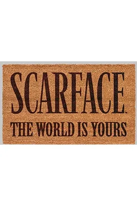 SCARFACE LOGO FELPUDO 60x40 cm SCARFACE