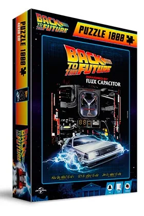 Powered BY Flux Capacitor Puzle 1000 Back To the Future