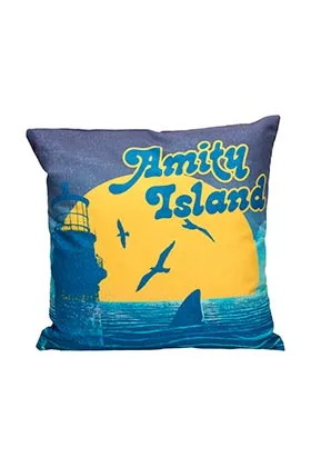 COJIN CUADRADO AMITY ISLAND TIBURON ENVASADO VACIO