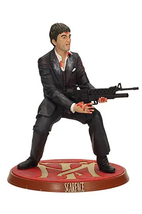 TONY MONTANA SANGRE DISPARANDO FIGURA 18 CM SCARFACE