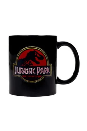 Jurassic Park Logo Taza Cerámica Jurassic Park
