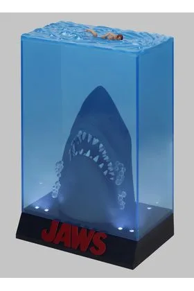 Jaws 50 Aniversario Figura Poster con Luz Jaws