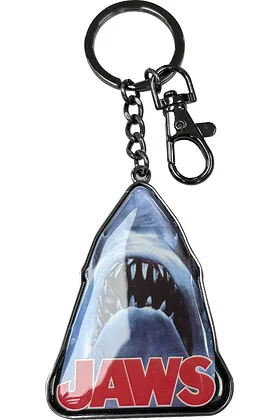 TIBURON LOGO LLAVERO METAL JAWS