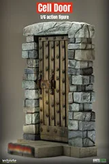 DIORAMA 1:6 DE LA PUERTA DEL CASTILLO DE FRANKESTEIN