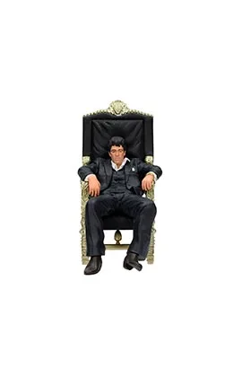 Tony Montana Sentado Figura 18 Cm Scarface