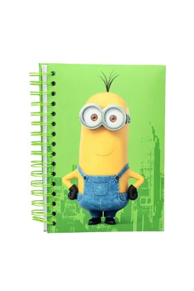 KEVIN LIBRETA CON LUZ Y SONIDO MINIONS
