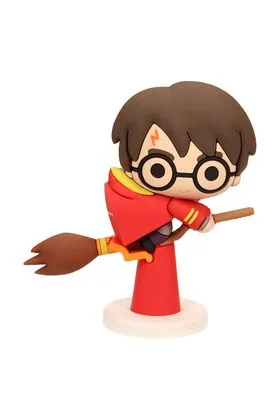 Harry Potter Nimbus Capa Roja Mini Figura Goma Harry Potter