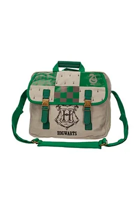 BOLSA TELA CANVAS SLYTHERIN HARRY POTTER