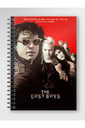 LIBRETA ESPIRAL POSTER THE LOST BOYS