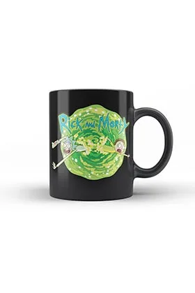 RICK Y MORTY LOGO TAZA CERÁMICA RICK AND MORTY