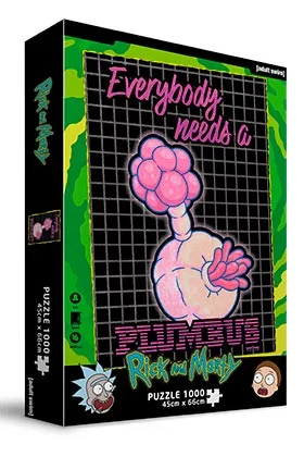 PLUMBUS PUZLE 1000 RICK AND MORTY