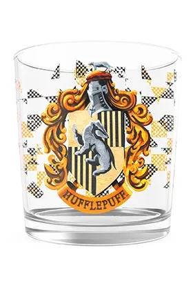 Hufflepuff Vaso Cristal Harry Potter