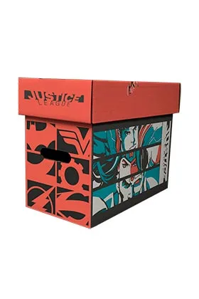 JUSTICE LEAGUE COLLECTOR BOX DC UNIVERSE