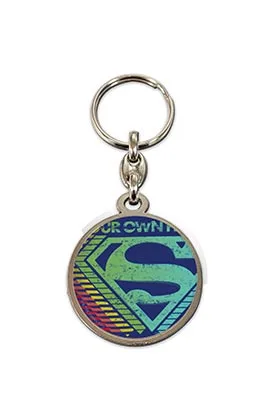 Superman Llavero Redondo Metal DC Universe