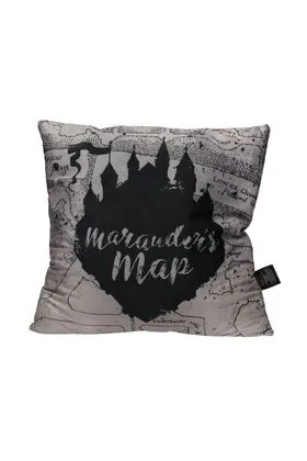 Mapa Merodeador Cojin 45x45 Cm Envasado al Vacío Harry Potter