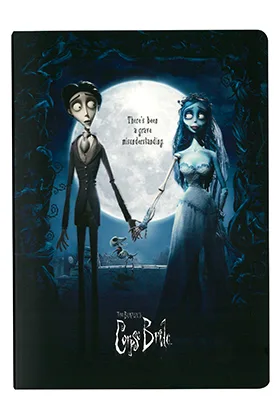 POSTER LA NOVIA CADAVER CUADERNO TAPA BLANDA  LA NOVIA CADAVER