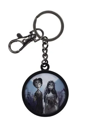 PAREJA LLAVERO REDONDO METAL CORPSE BRIDE