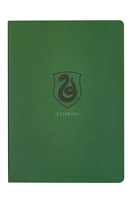 SLYTHERIN CUADERNO TAPA BLANDA HARRY POTTER