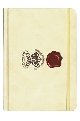 CARTA HOGWARTS CUADERNO TAPA DURA HARRY POTTER