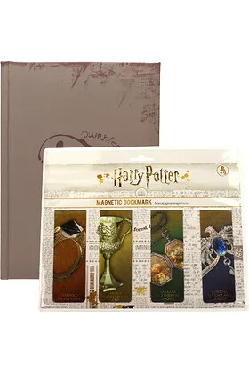 Ejercito Dumbledore Libreta con Luz + Regalo Punto de Libro Harry Potter