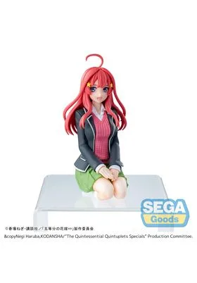 ITSUKI NAKANO FIGURA 10 CM THE QUINTESSENTIAL QUINTUPLETS  PM PERCHING
