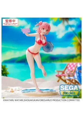 YUI YUIGAHAMA MIDSUMMER TOKYO BAY VERSION FIGURA 19 CM MY TEEN ROMANTIC COMEDY SNAFU CLIMAX LUMINAST