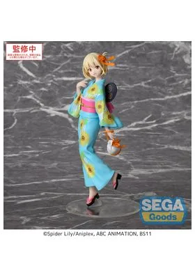 CHISATO NISHIKIGI FESTIVAL IN YUKATA FIGURA 19 CM LYCORIS RECOIL LUMINASTA