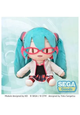 HATSUNE MIKU NATURAL VERSION PELUCHE 30 CM PROJECT DIVA ARCADE FUTURE TONE FUWA PETIT