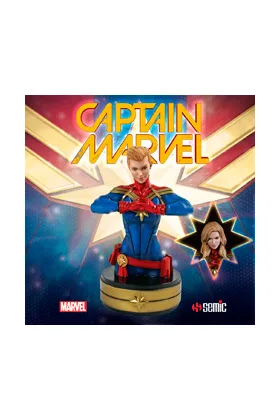 CAPITAIN MARVEL BUSTO RESINA 20 CM MARVEL