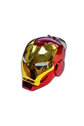 CASCO IRON MAN LLAVERO METALICO MARVEL