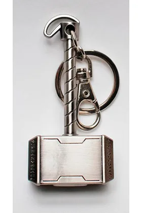 MARTILLO THOR LLAVERO METALICO MARVEL