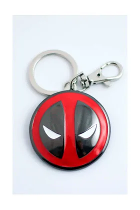 Logo Deadpool Llavero Metalico 5 CM Marvel Re-Run