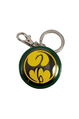 LOGO IRON FIST LLAVERO METALICO MARVEL