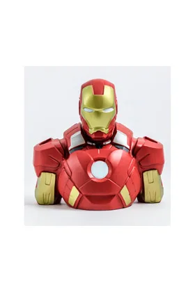 IRON MAN HUCHA BUSTO PVC DELUXE 20 CM MARVEL